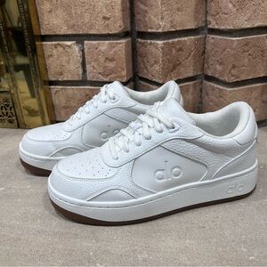 Alo Yoga Recovery Mode UNISEX Women’s 7.5 Men’s 6 White Sneakers Shoes A0685U